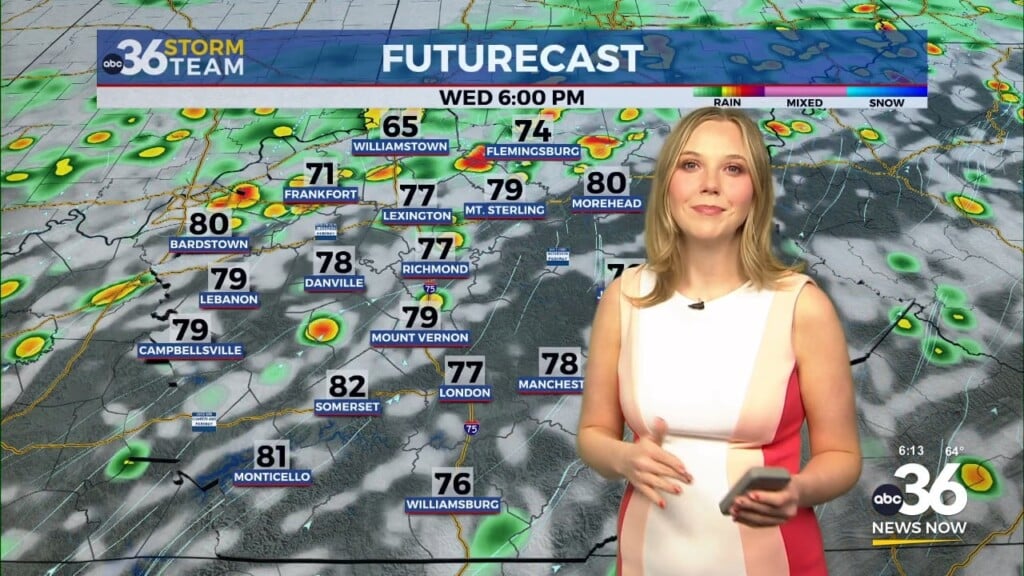 Warm, Windy, Wet Stretch Continues Until Weekend Cooldown