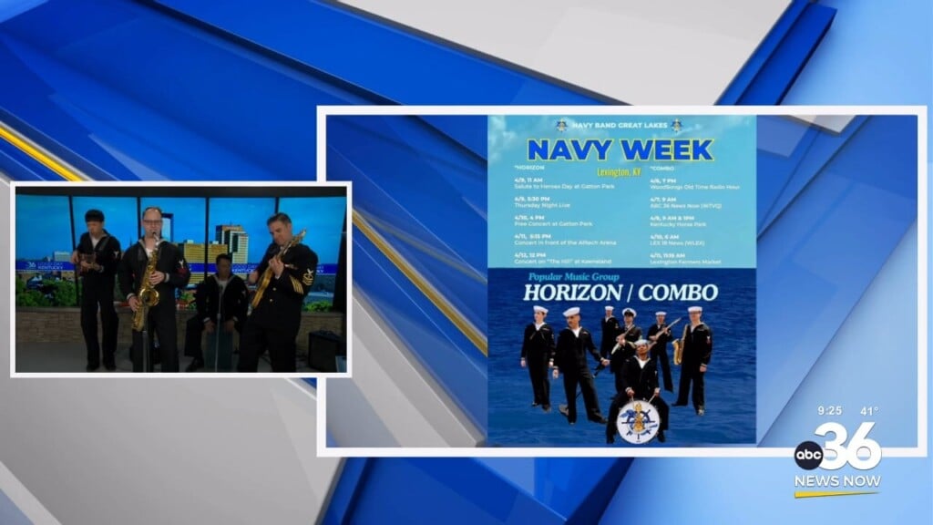 A Week Of Fun Is Underway As Lexington Navy Week Continues
