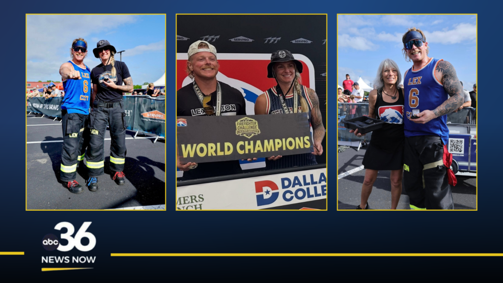 Lexington firefighters make history