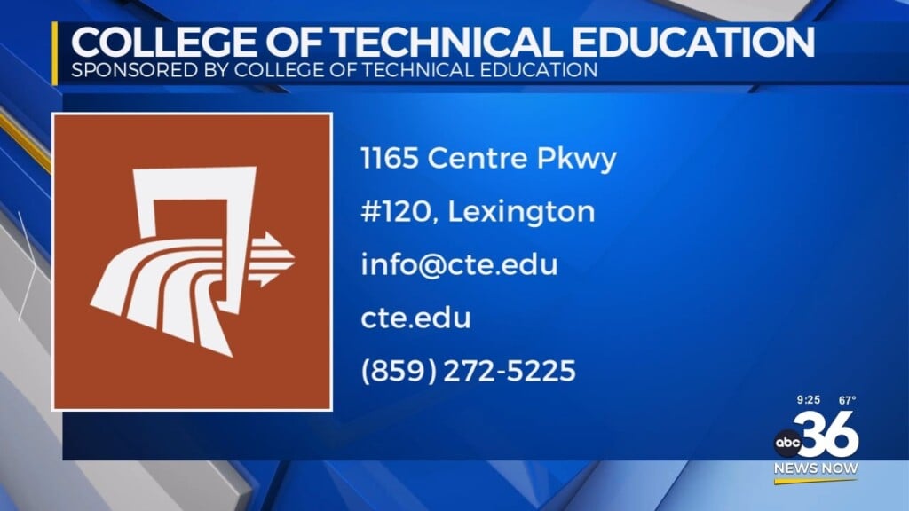 Continue Your Education At The College Of Technical Education
