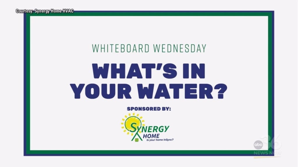 Whiteboard Wednesday: What's In Your Water?