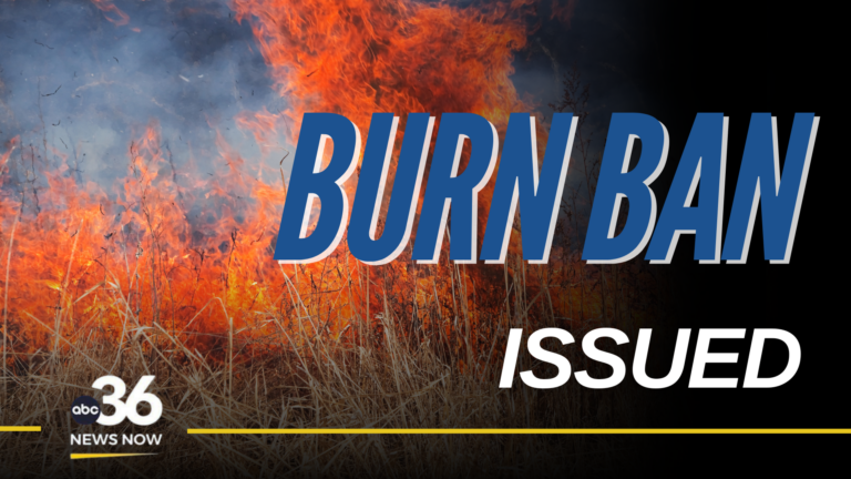 Burn ban graphic
