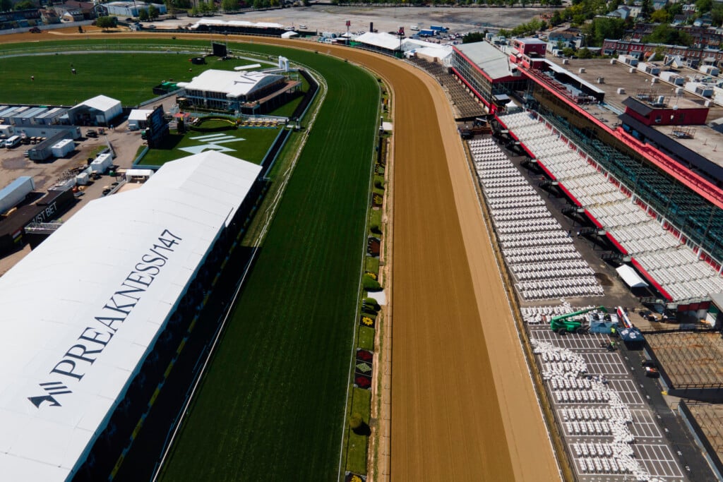 Triple Crown Preakness Shift Horse Race