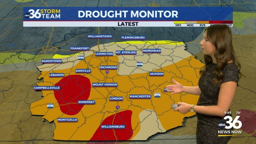 Sunshine And Lower Humidity Return Across Kentucky