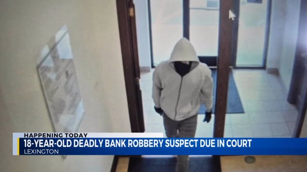 Suspect In Deadly Berea Bank Robbery Due In Court