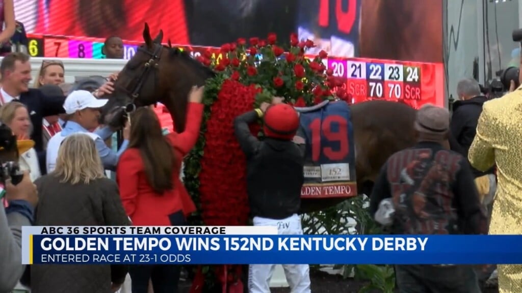 At 23 1 Odds, Golden Tempo Wins The 152nd Run For The Roses