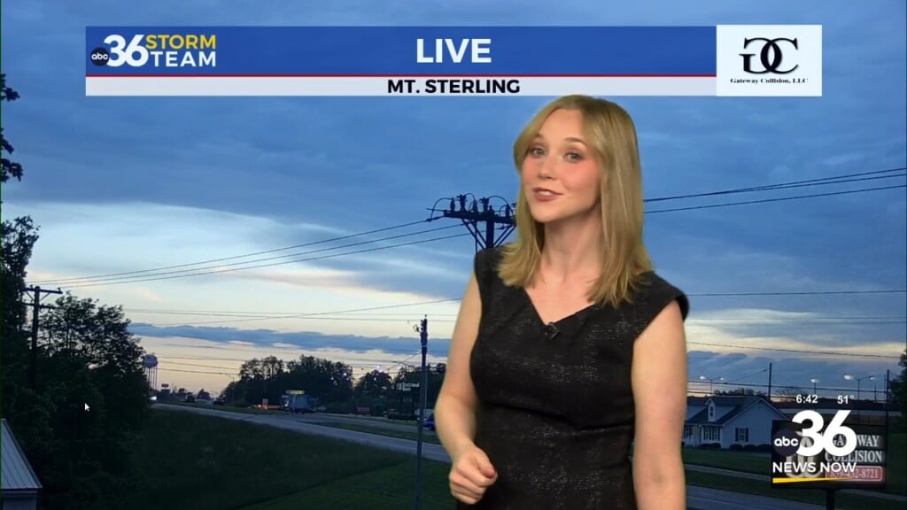 A Soggy Start Leads To A Drier And Sunnier Afternoon