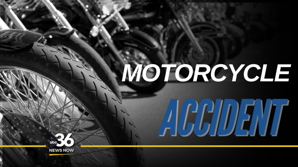 Motorcycle accident graphic