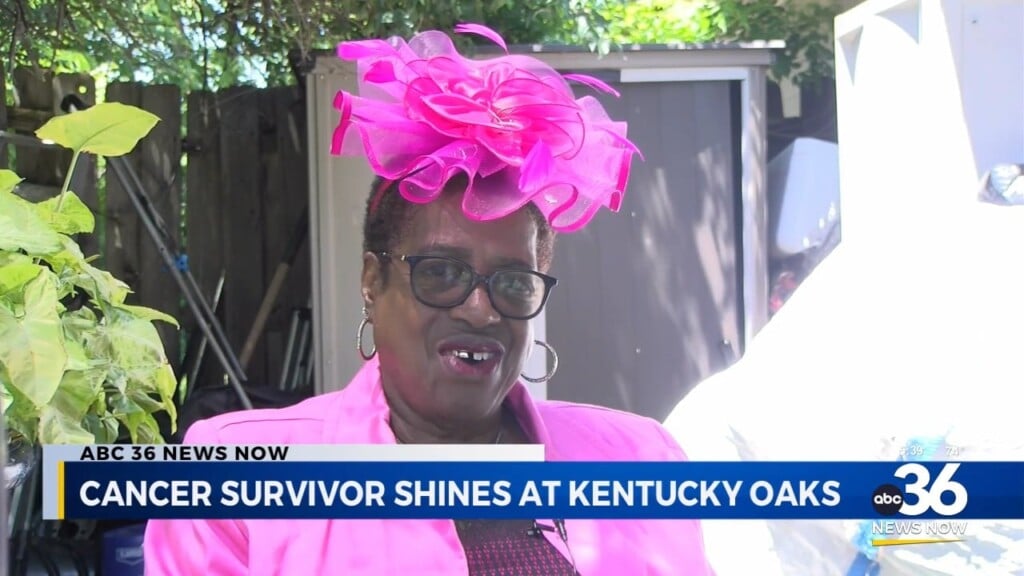 Cancer Survivor Shines At Kentucky Oaks