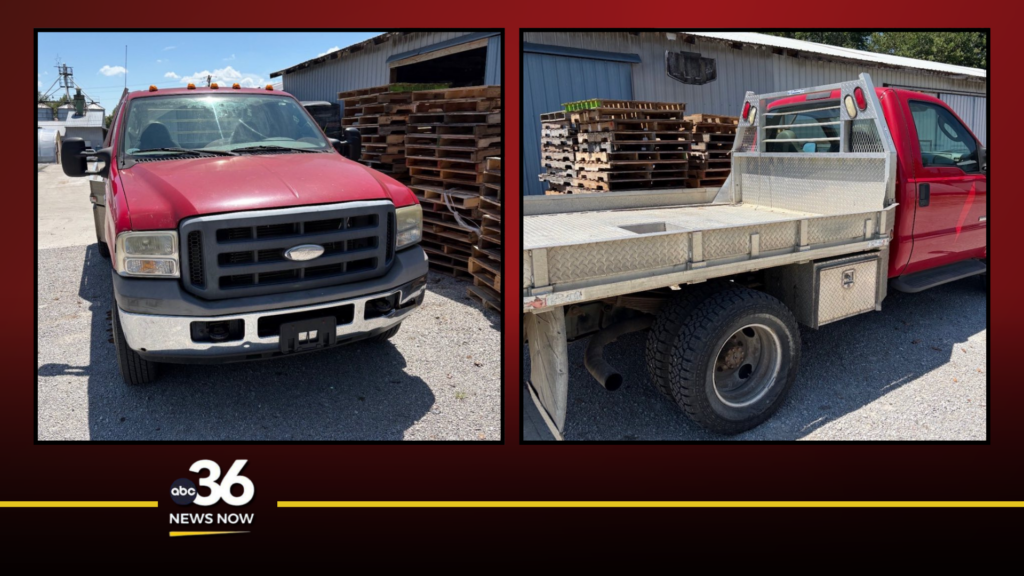 Reportedly stolen pickup truck