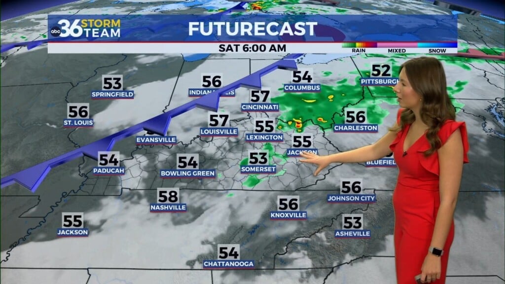 Warmer Temperatures And Sunshine Returns Before Mother’s Day Rain Chances Move Back Into Kentucky