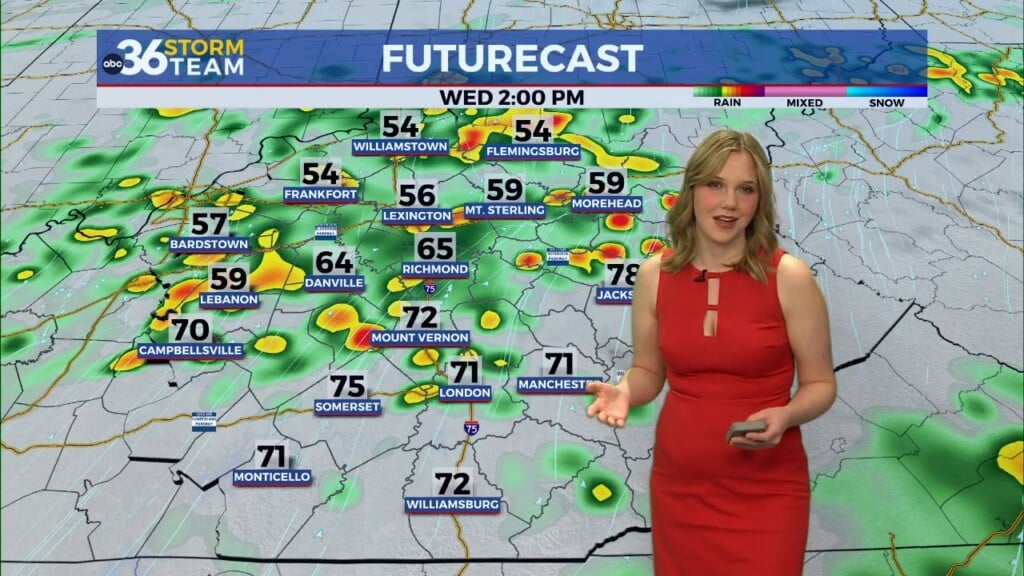 A Classic Spring Pattern Brings Rain Chances And Changing Temps