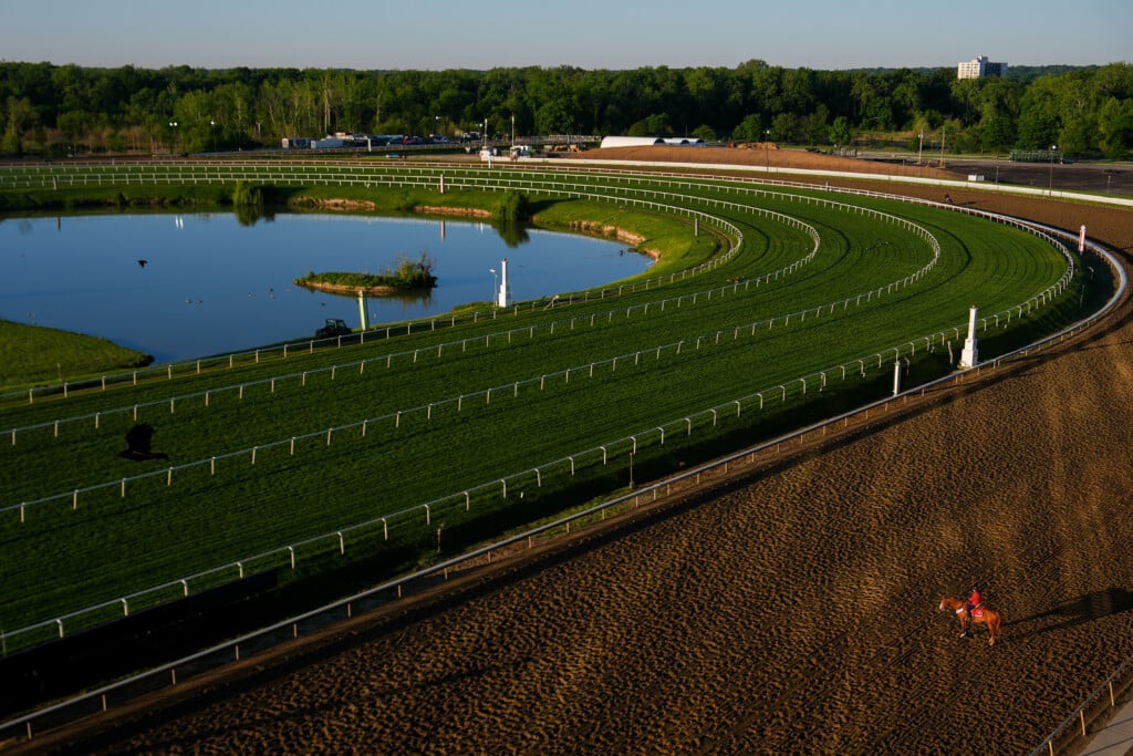 Aptopix Preakness Stakes Laurel Park Horse Racing