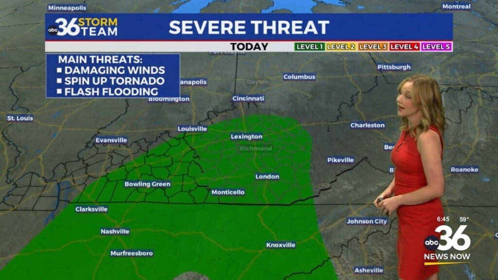 Stormy Friday Afternoon Ahead Of A Soggy Memorial Day Weekend