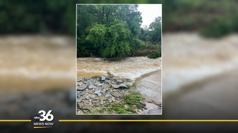 Flash flood in Garrard County