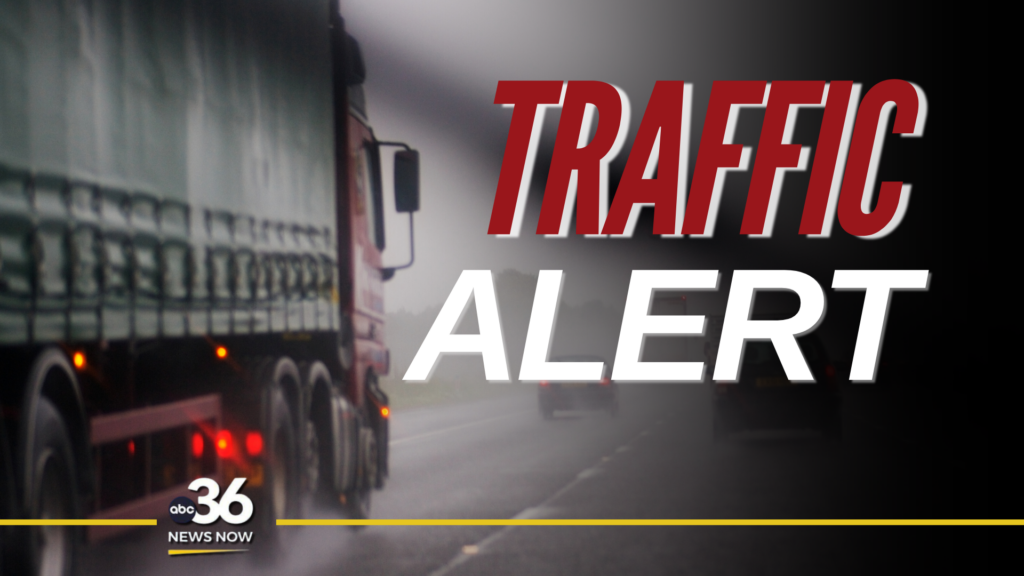 Traffic alert graphic