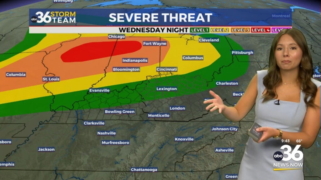 Storms And Heavy Rain Return To Kentucky Wednesday Night Into Thursday