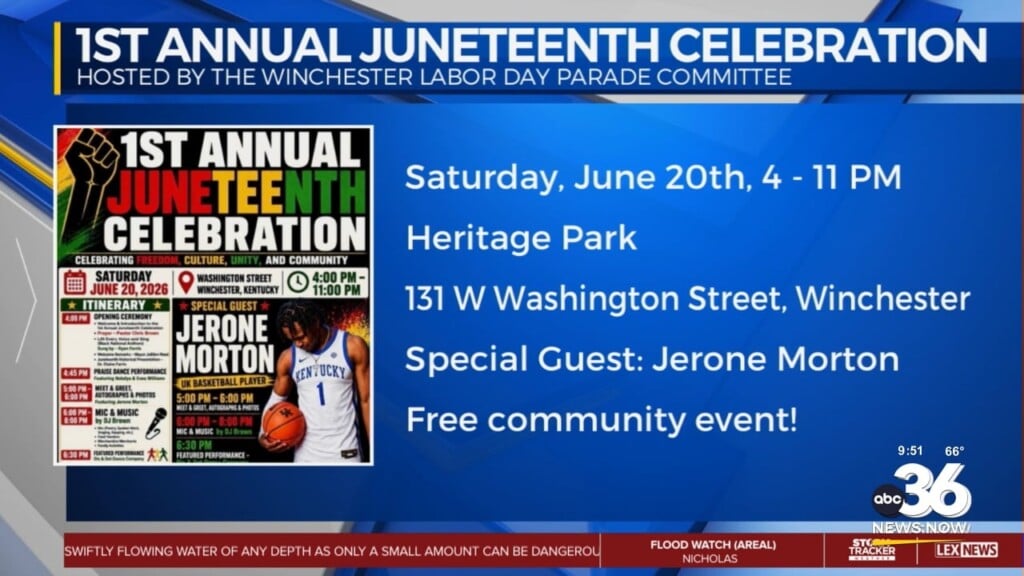 First Annual Juneteenth Celebration In Winchester