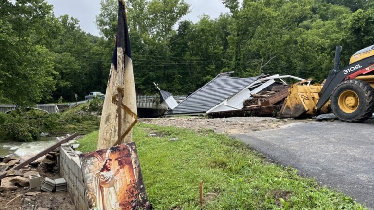 Million Church washed away by fatal flooding in Madison County