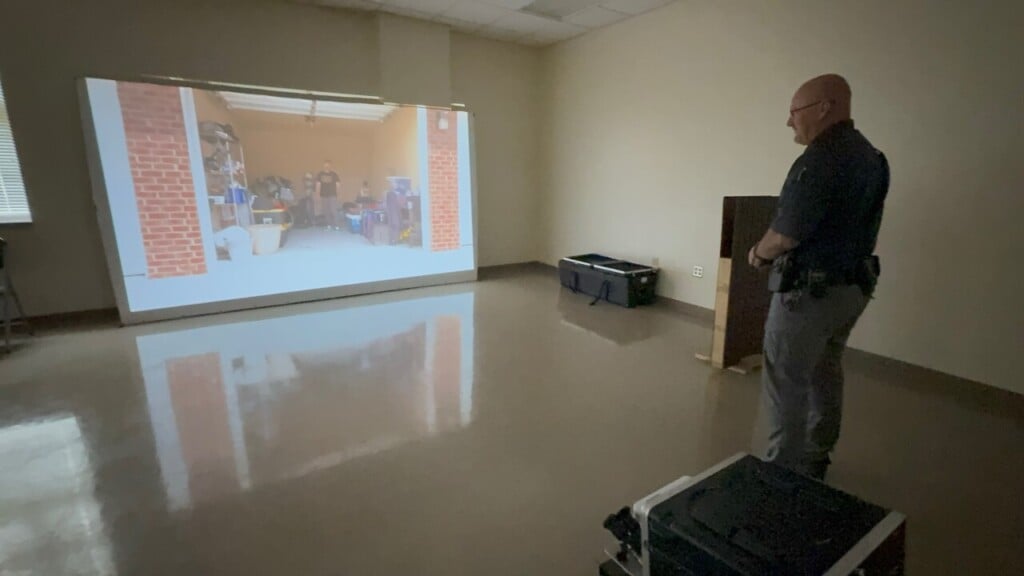 West Liberty police training simulator