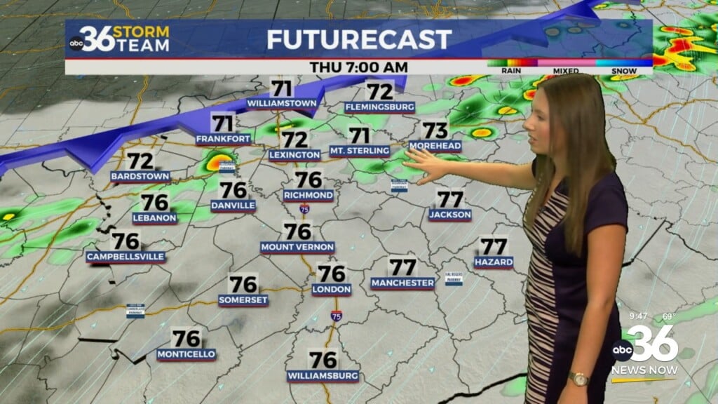 Strong Storms And Heavy Rain Set To Impact Kentucky Late Tonight Through Thursday
