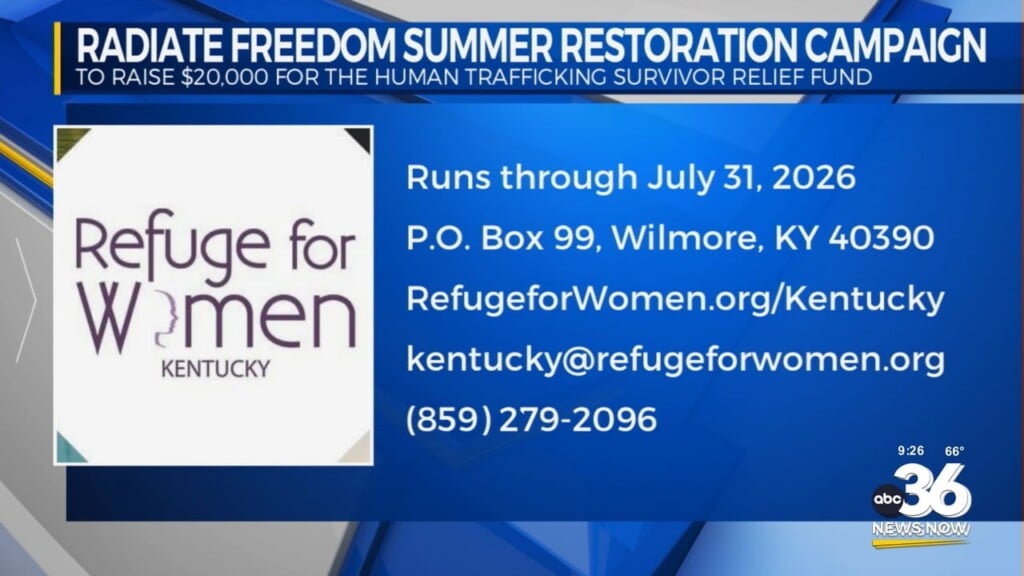 Radiate Freedom Summer Restoration Campaign