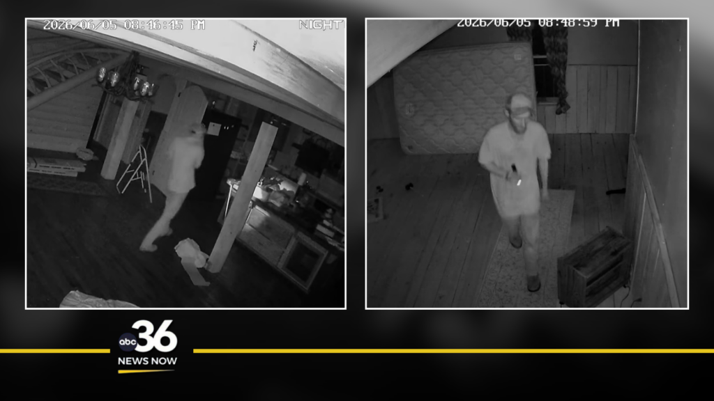 Reported Friday night burglary at Clarkson residence