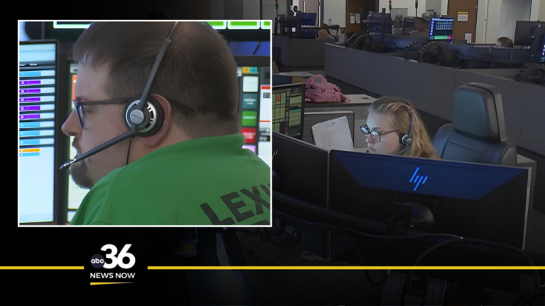 Next Generation 911 center in Lexington