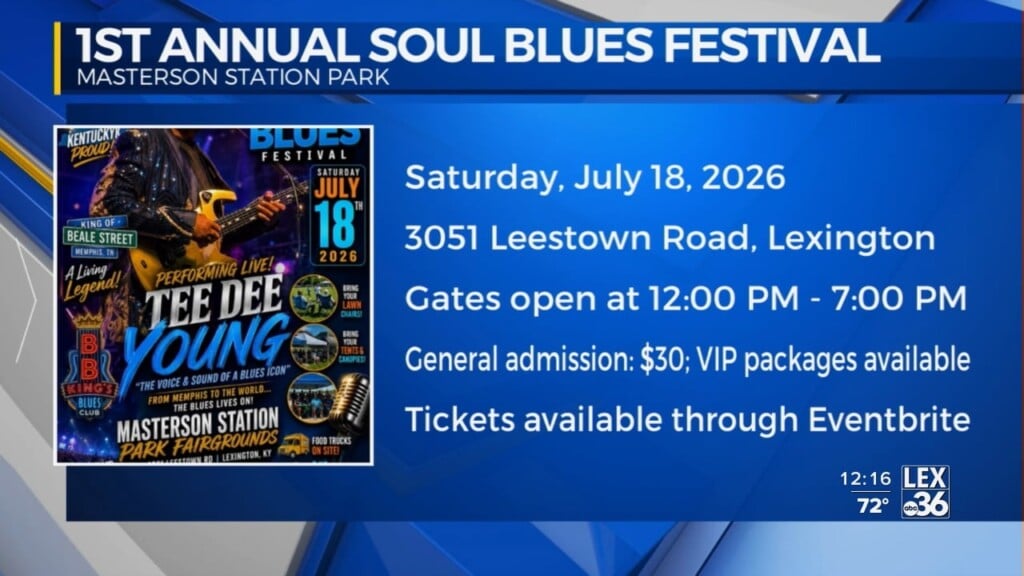 Get Ready For The 1st Annual Soul Blues Festival