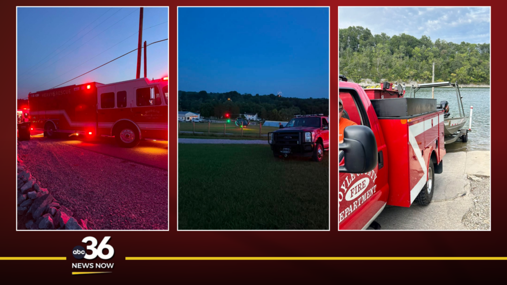 Boating accident rescue in Mercer County