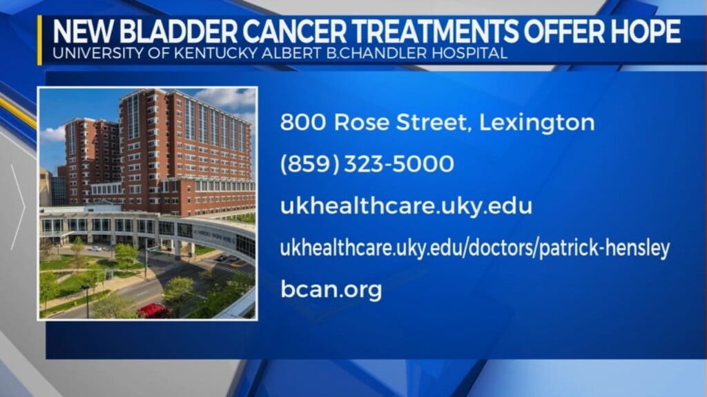 New Bladder Cancer Treatments Offer Hope