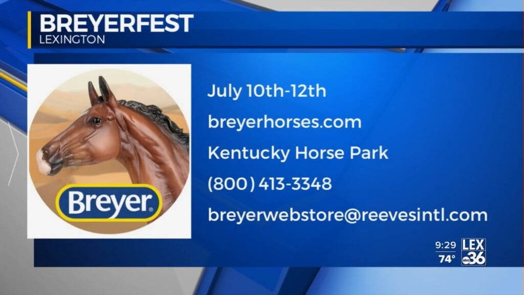 Breyerfest Is Coming Up At The Kentucky Horse Park