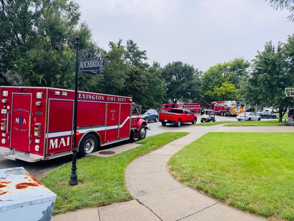 Structure fire on Brookglen Place Sunday