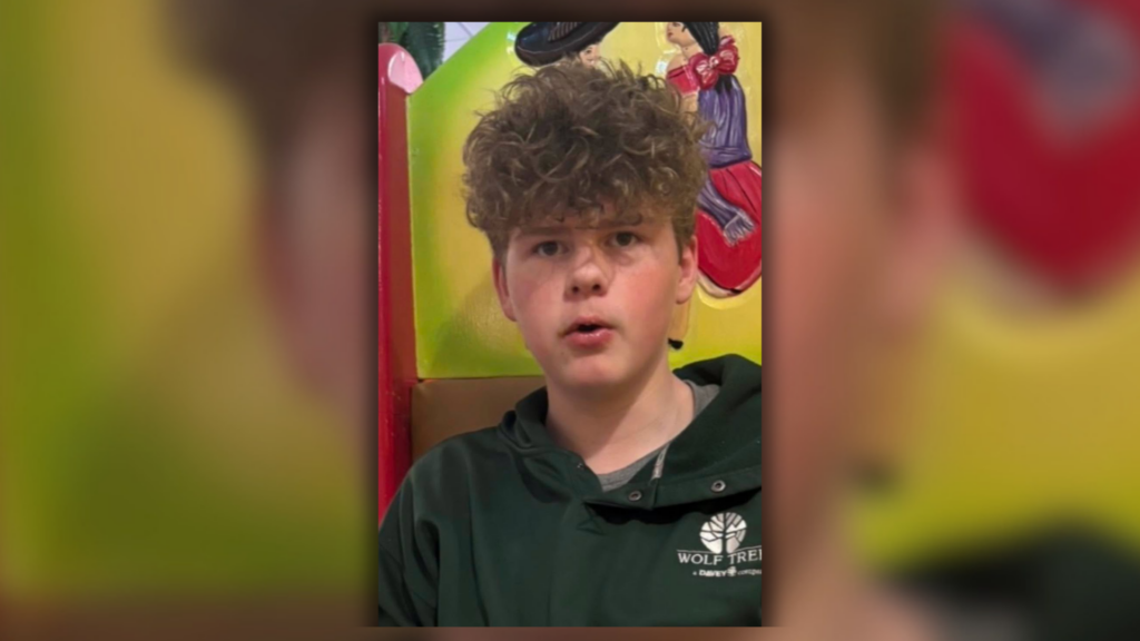 Photo of 15-year-old Trent Rhymer
