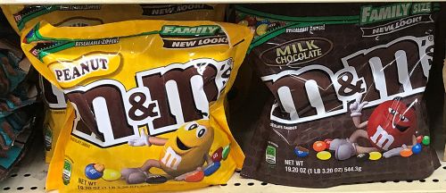 M & M Chocolates Are Pictured For Sale On A Store Shelf In The Manhattan Borough Of New York City
