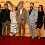 Cast Members Bentley, Birmingham, Reilly, Costner, Hauser, Asbille And Grimes Pose At A Premiere Party For Season 2 Of The Television Series 