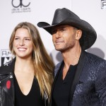 Tim Mcgraw And His Daughter Arrive At The 2016 American Music Awards In Los Angeles