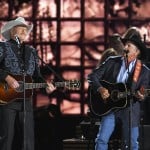 Alan Jackson And George Strait Perform During The 50th Annual Country Music Association Awards In Nashville