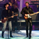 Brooks And Dunn Perform At Country Music Awards Show.