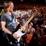 Country Artist Keith Urban Performs At The Coliseum At The Cma Music Festival In Nashville.