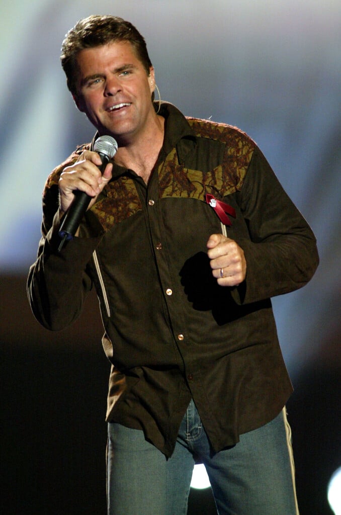 Lonestar's Richie Mcdonald Performs In Las Vegas.