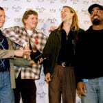 The Rock Band Hootie And The Blowfish Pose January 29 With Their Award At The 23rd Annual American M..