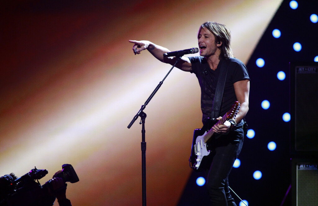 Keith Urban Performs During The Iheartradio Music Festival In Las Vegas