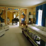 Elvis Presley's Estate Graceland Is Shown During A Tour Of The Entertainers Home In Memphis