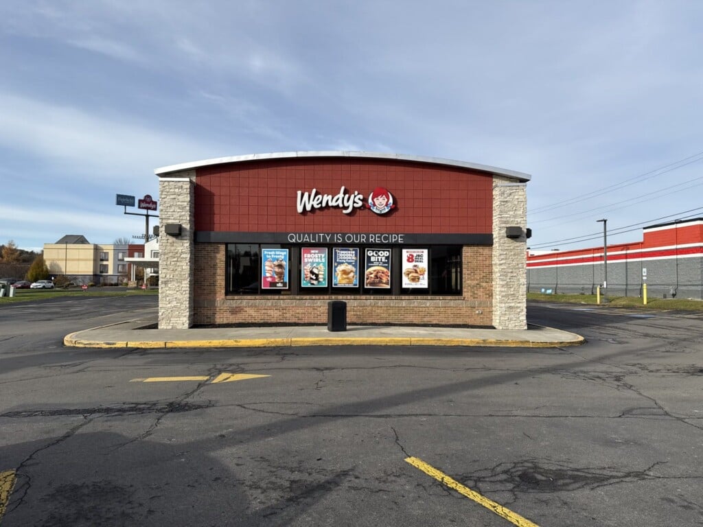 A Look At The Riverside Wendy's Fast Food Restaurant, Off Buffalo Street.