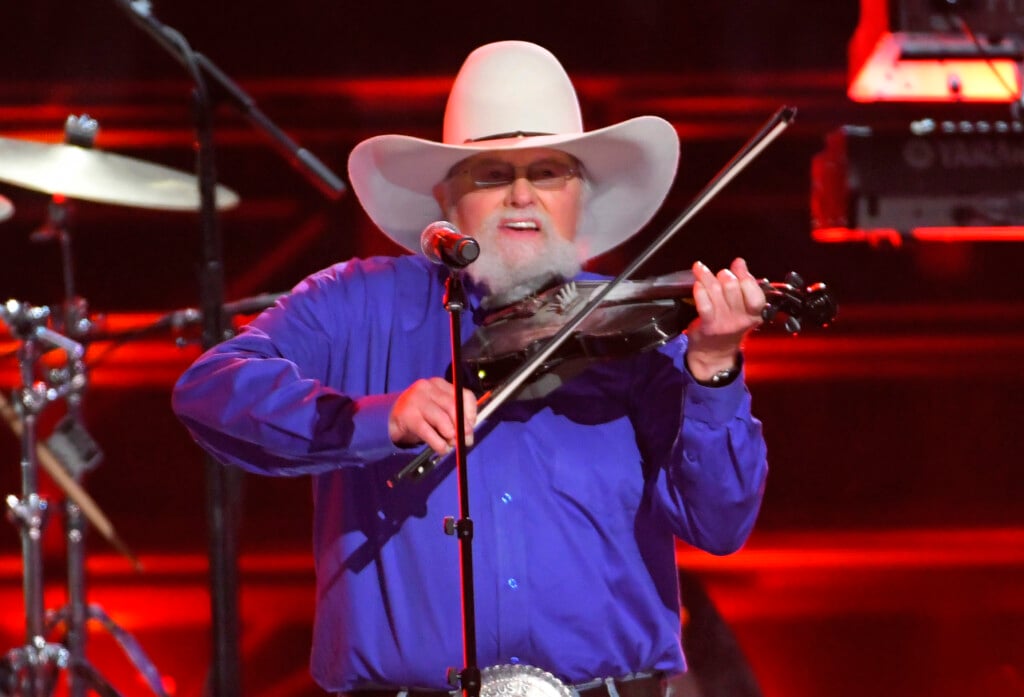 The Charlie Daniels Band Performs With Paisley At The 50th Annual Country Music Association Awards In Nashville
