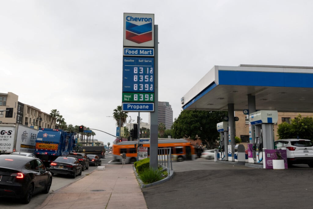 File Photo: Gasoline Prices In Los Angeles
