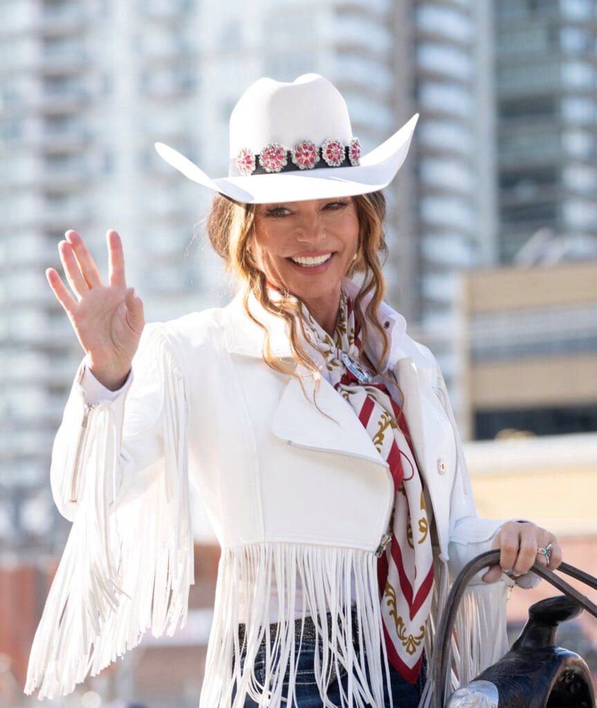 At The Calgary Stampede Parade In Calgary