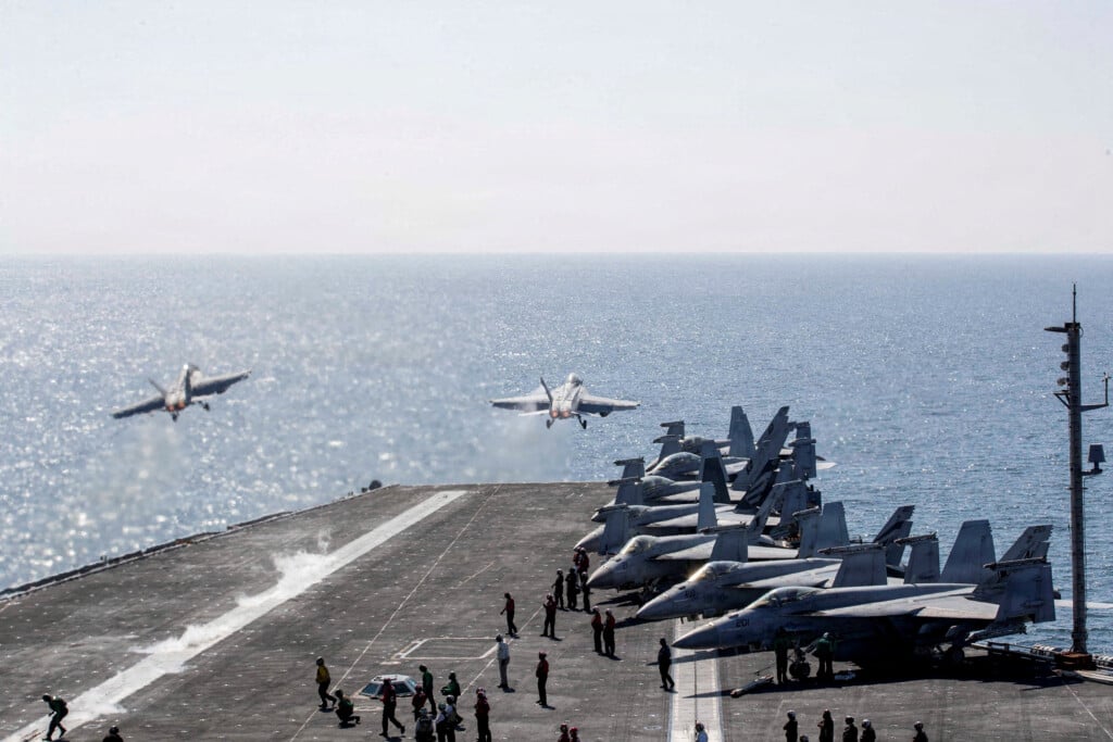 File Photo: Uss Abraham Lincoln (cvn 72) Flight Operations