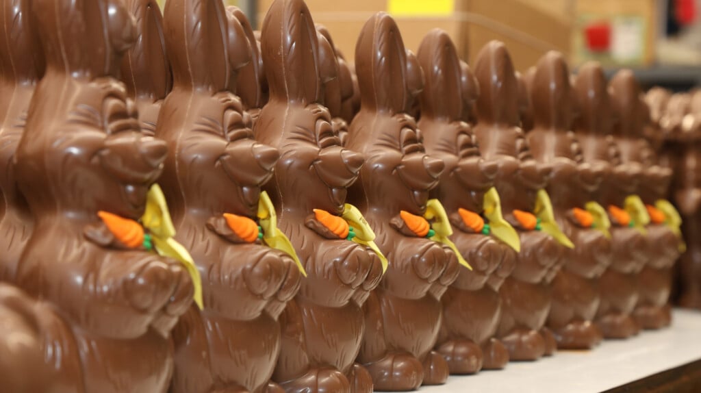 Woodland Park, Nj March 20, 2025 Established In 1958, Bromilow’s Chocolates Prepares For The Easter Holiday, Making Their Own Chocolate Bunnies And Other Seasonal Favorites At Their Woodland Park Location.